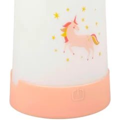 Veilleuse nomade enfant piles (18,8 cm) Licorne Rose
