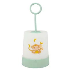 Veilleuse nomade enfant piles (18,8 cm) Singe Verte