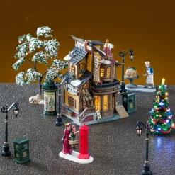 Village de Noël Lemax lumineux Ensemble complet La chocolaterie de Lucy