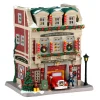 Village de Noël Lemax lumineux Caserne de pompiers de Liberty Trail