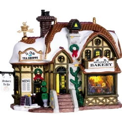 Village de Noël Lemax lumineux Boulangerie Devaney's
