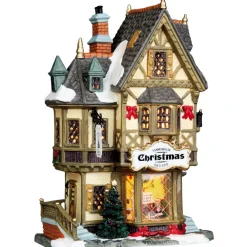 Village de Noël Lemax lumineux Boutique Tannenbaum Christmas Shop