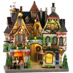 Village de Noël Lemax lumineux Noël en Alsace
