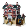 Village de Noël Lemax lumineux Poste de Police