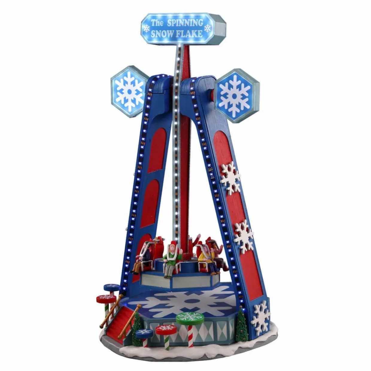 Village de Noël Lemax lumineux, musical et en mouvement Spinning Snowflake