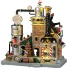 Village de Noël Lemax lumineux, musical et animé Usine de Truffes chocolatées de Noël