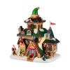Village de Noël Lemax lumineux Gïte des Lutins D'Elwood