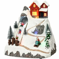 Village de Noël lumineux Joie d'hiver