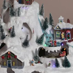 Village de Noël lumineux Joie d'hiver