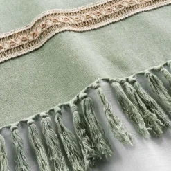 Voilage coton (140 x 240 cm) Janara Vert sauge