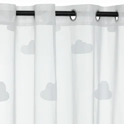 Voilage enfant (140 x 240 cm) Nuage Blanc