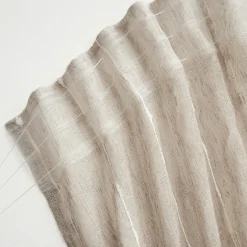 Voilage galon fronceur pompons (280 x 240 cm) Axel Beige