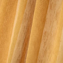 Voilage galon fronceur (140 x 260 cm) Derby Jaune moutarde