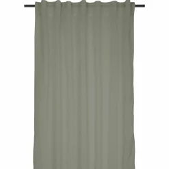 Voilage galon fronceur (140 x 260 cm) Madrid Vert kaki