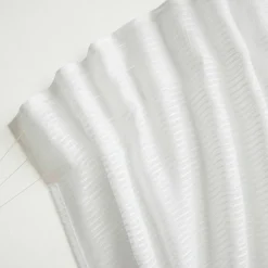 Voilage galon fronceur (280 x 240 cm) Maël Blanc