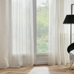 Voilage galon fronceur (140 x 240 cm) Théo Beige