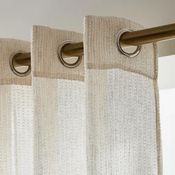 Voilage grande largeur (400 x 240 cm) Arthur Beige
