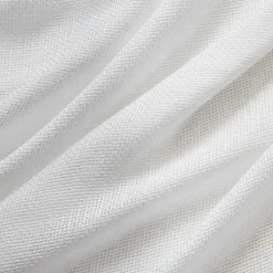 Voilage œillets effet lin (140 x 280 cm) Luca Blanc