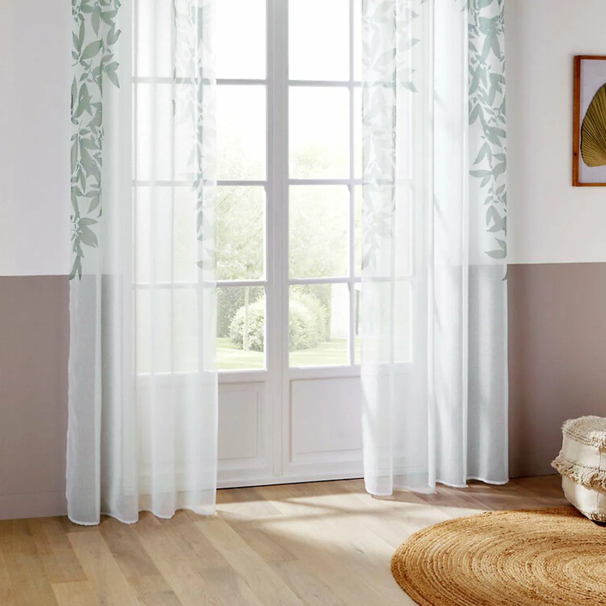 Voilage œillets (140 x 240 cm) Ark Vert