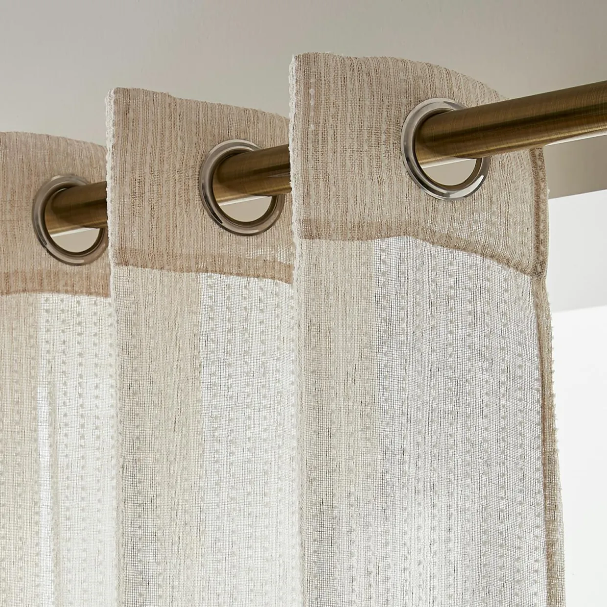 Voilage œillets (180 x 240 cm) Arthur Beige