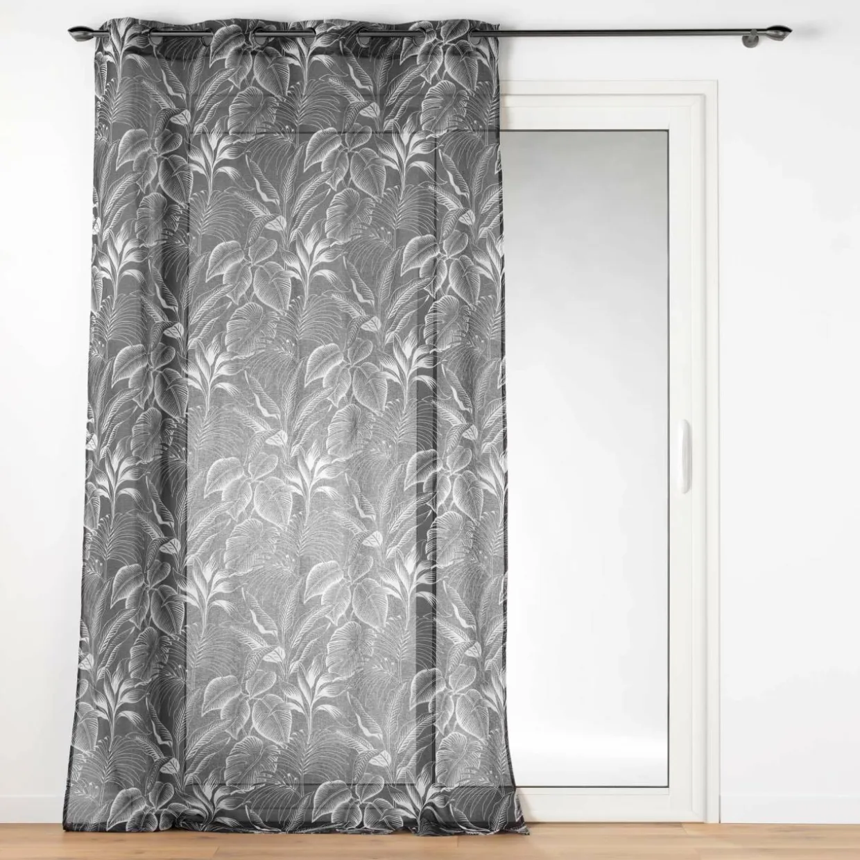 Voilage œillets (140 x 240 cm) Cabana Noir