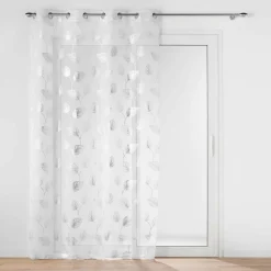 Voilage œillets (140 x 280 cm) Edelia Argent