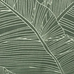 Voilage œillets (140 x 240 cm) Feuille Vert cèdre
