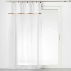 Voilage œillets (140 x 240 cm) Leana Blanc