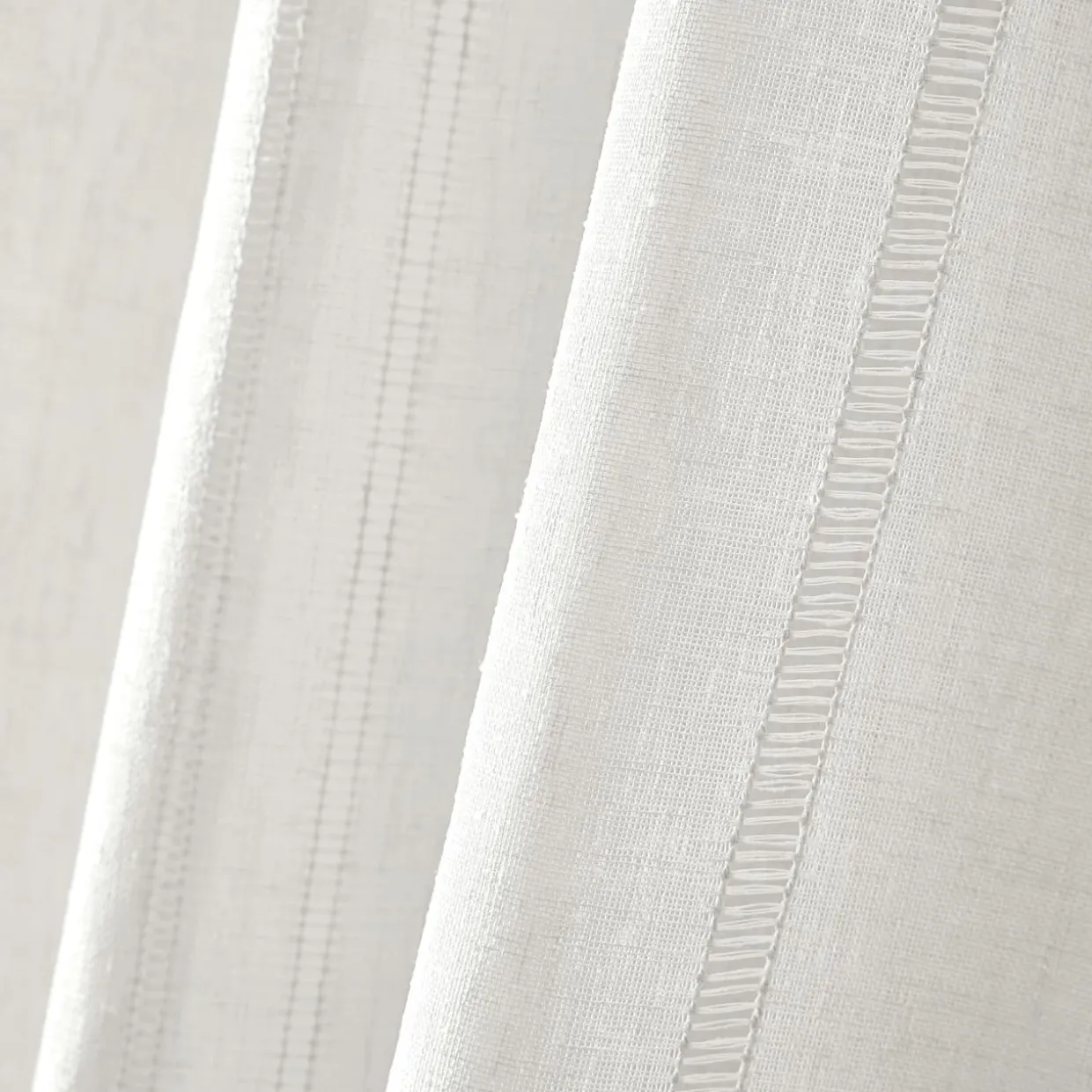 Voilage œillets (140 x 280 cm) Léontine Blanc