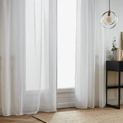 Voilage œillets (140 x 280 cm) Léontine Blanc