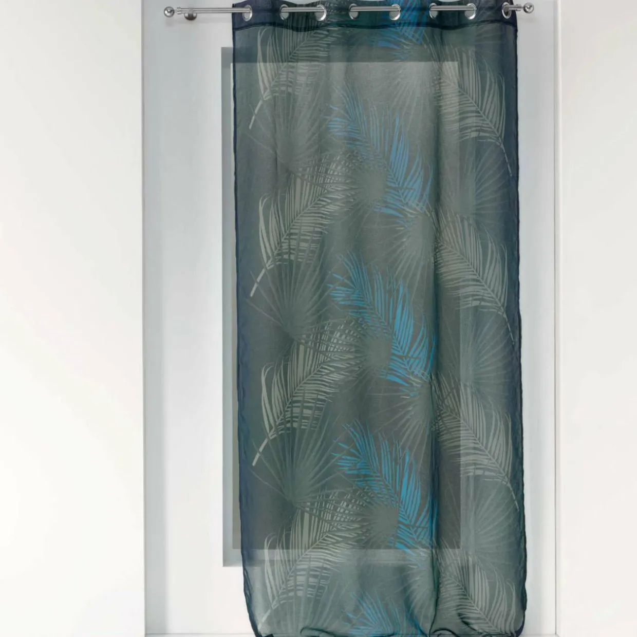 Voilage œillets (140 x 240 cm) Malyssa Bleu