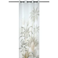 Voilage œillets (140 x 260 cm) Nehora Beige
