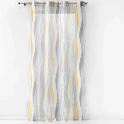Voilage œillets (140 x 240 cm) Ondulys Blanc