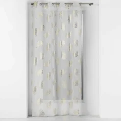 Voilage œillets (140 x 240 cm) Sunny Gold Or