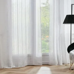Voilage œillets (180 x 240 cm) Théo Blanc