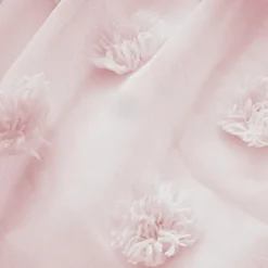 Voilage oeillets pompons (280 x 240 cm) Suzie Rose