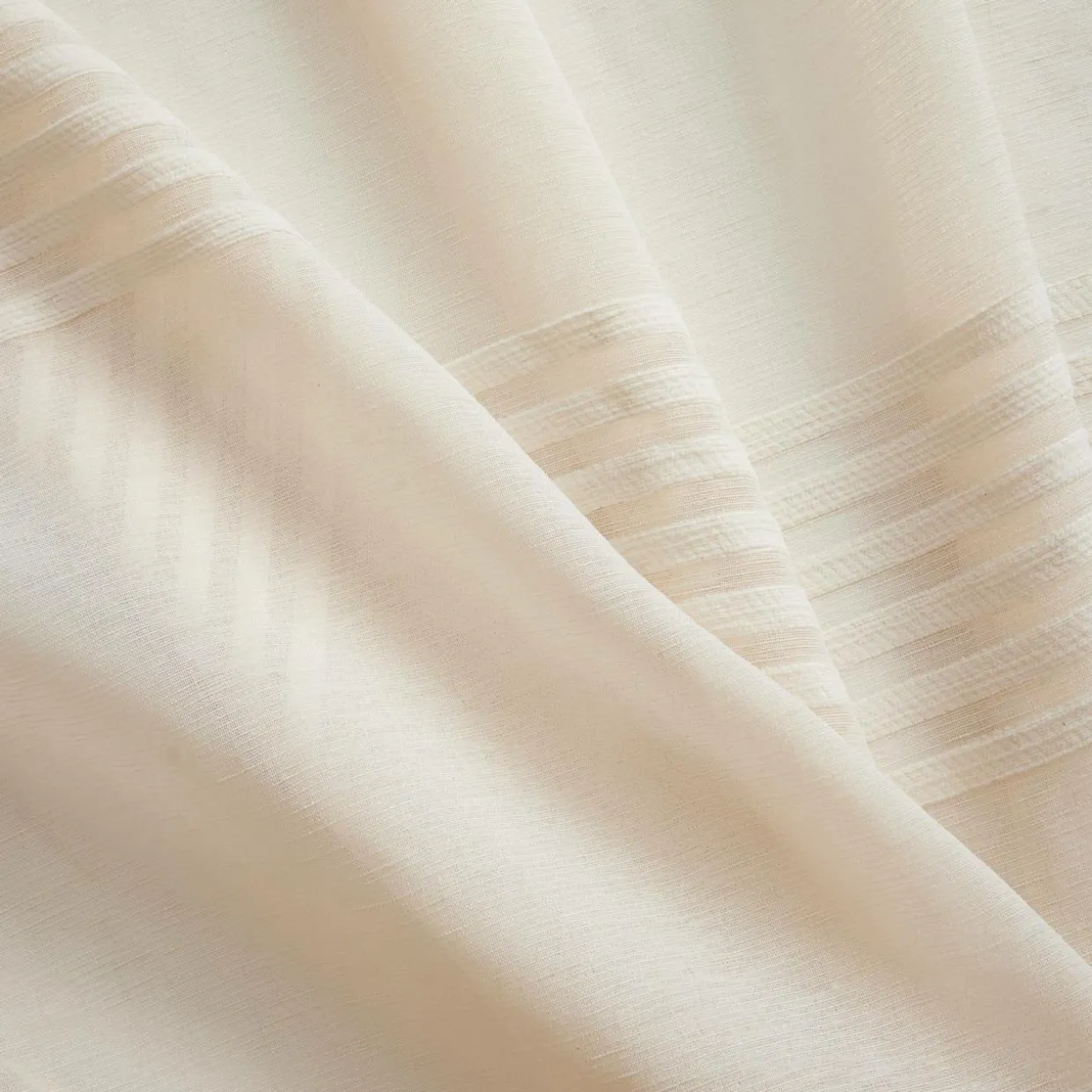 Voilage oeillets (140 x 240 cm) Noé Beige