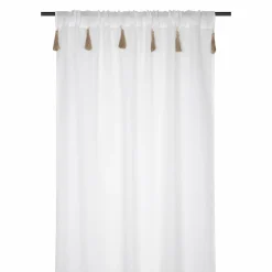 Voilage passe-tringle (140 x 260 cm) Ibiza Ecru
