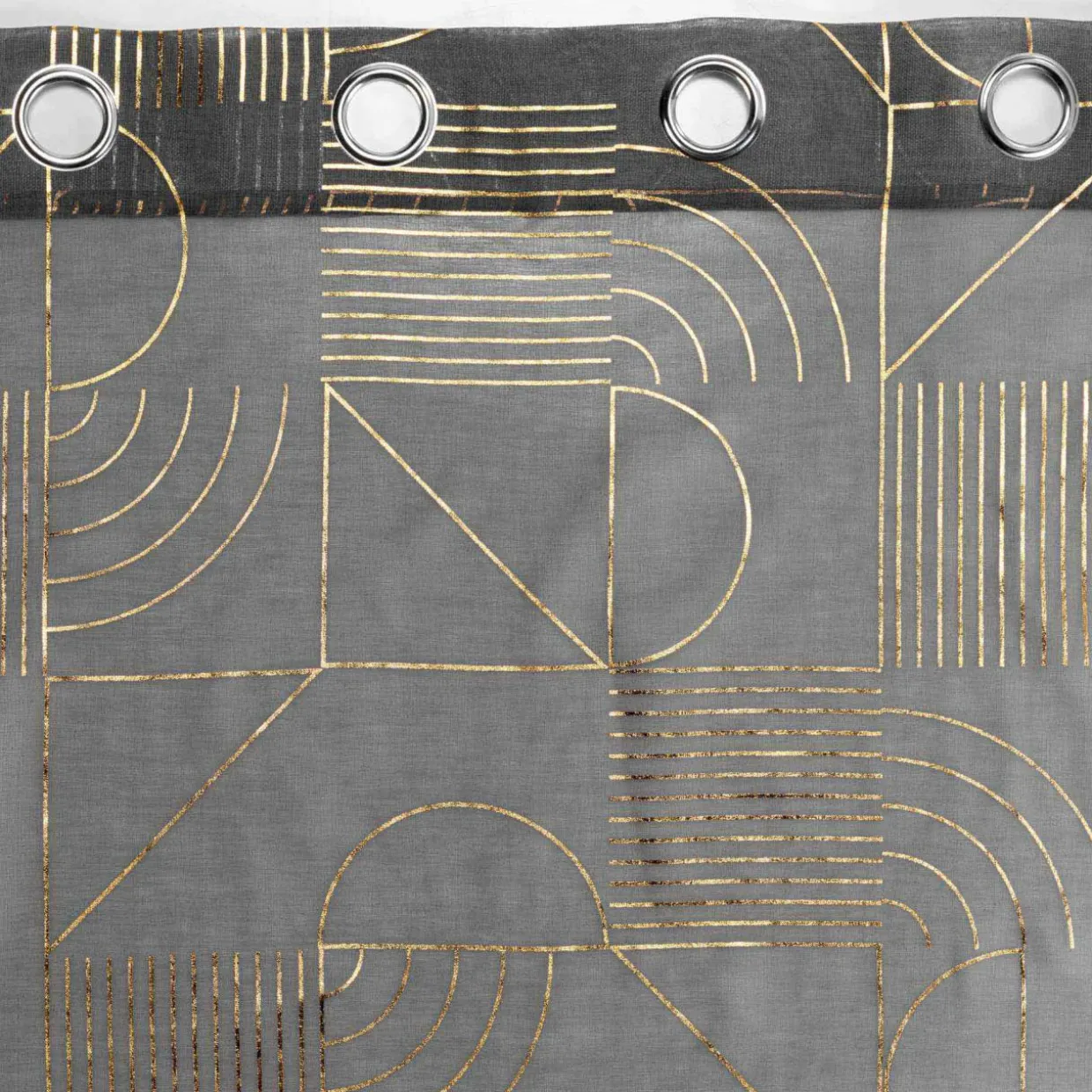 Voilage (140 x 240 cm) Lineor Gris anthracite