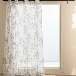 Voilage (140 x 240 cm) Roseris Gris